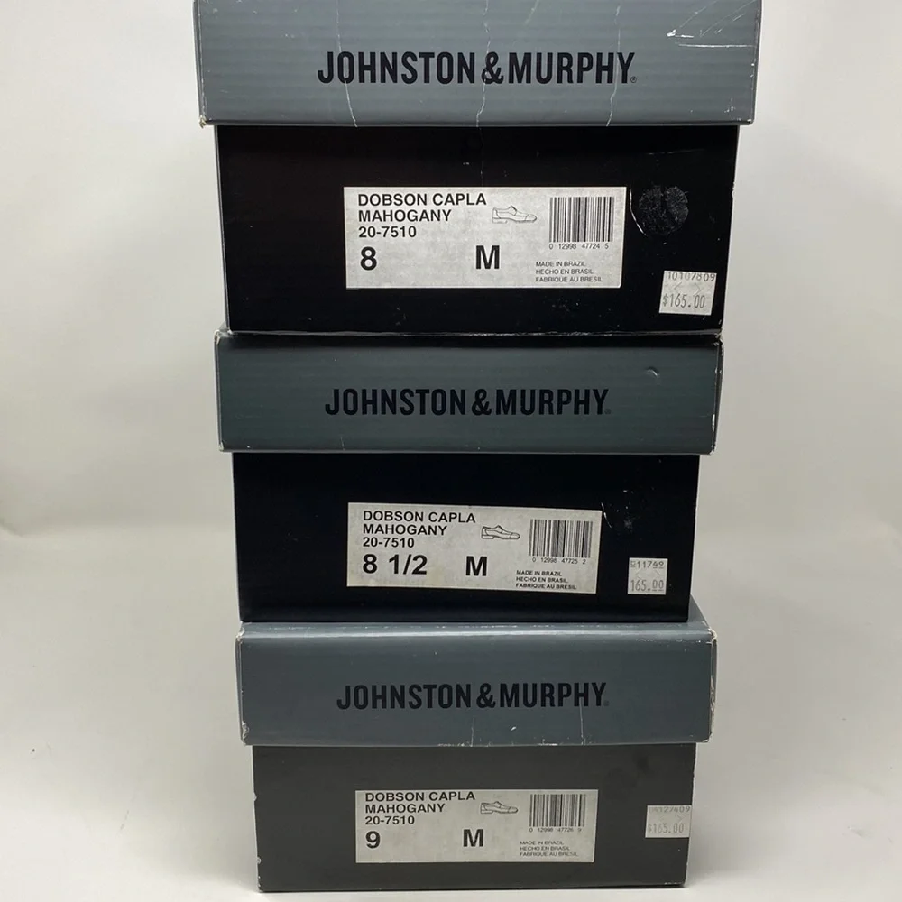 Johnston & Murphy Men's Dobson Oxford Capps Mahogany